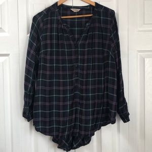 CLOSET CLEAN OUT Lucky Brand Plaid Top
